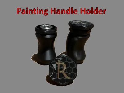 Painting Handle Holder for Miniature and Painting 