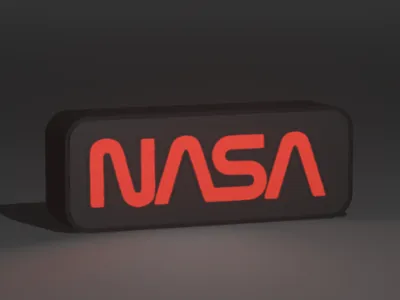 Nasa Logo Light 