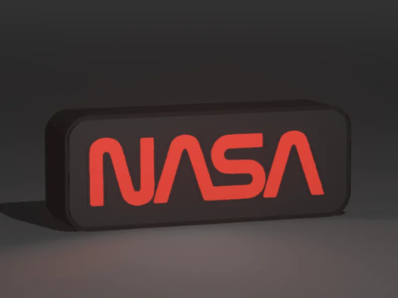 Nasa Logo Light 