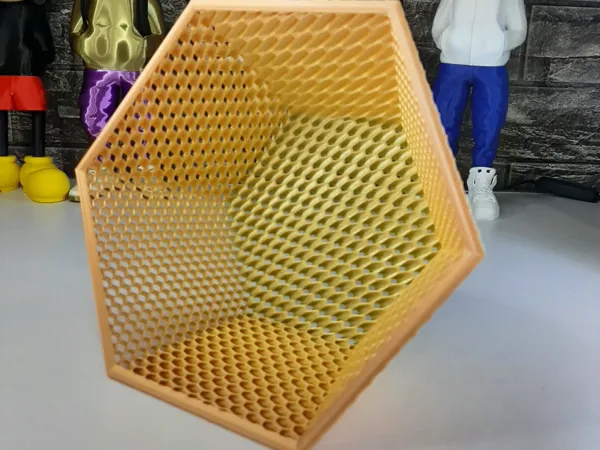 Coupelle hexagonale nid d'abeille