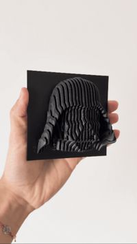 0.2mm layer, 2 walls, 15% infill, black