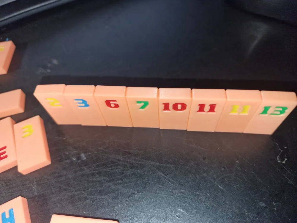 Custom Rummikub for 4 or 6 players w/storage by QuiqueCrimson - MakerWorld