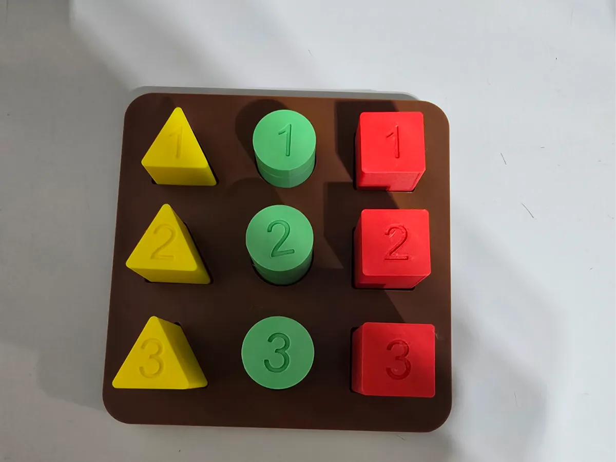 Learning game baby child - Free 3D Print Model - MakerWorld
