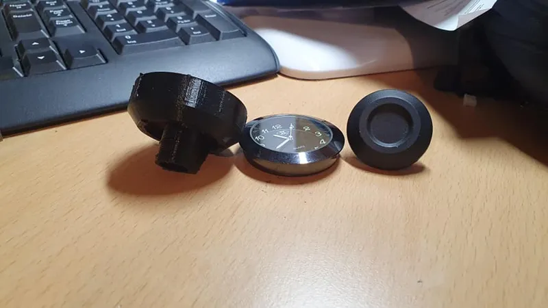 Clock holder for Super Soco Motor