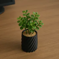 Vase spirale pour petites fleurs — photo 3