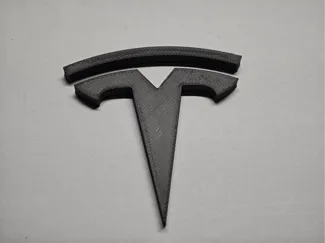 特斯拉汽车 车标/黑化车标 及tesla字母 （还有免拆覆盖款）model 3 model Y等