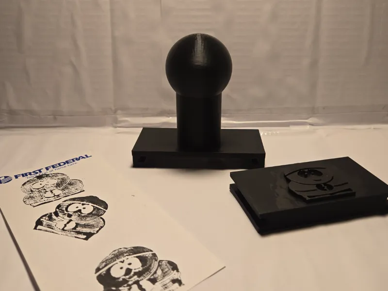 Custom Stamp Holder and Blank