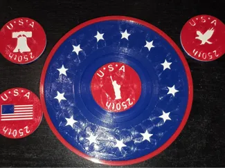 USA 250th Coaster