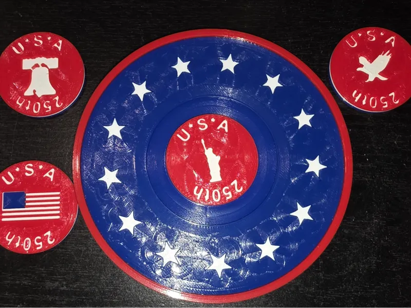 USA 250th Coaster