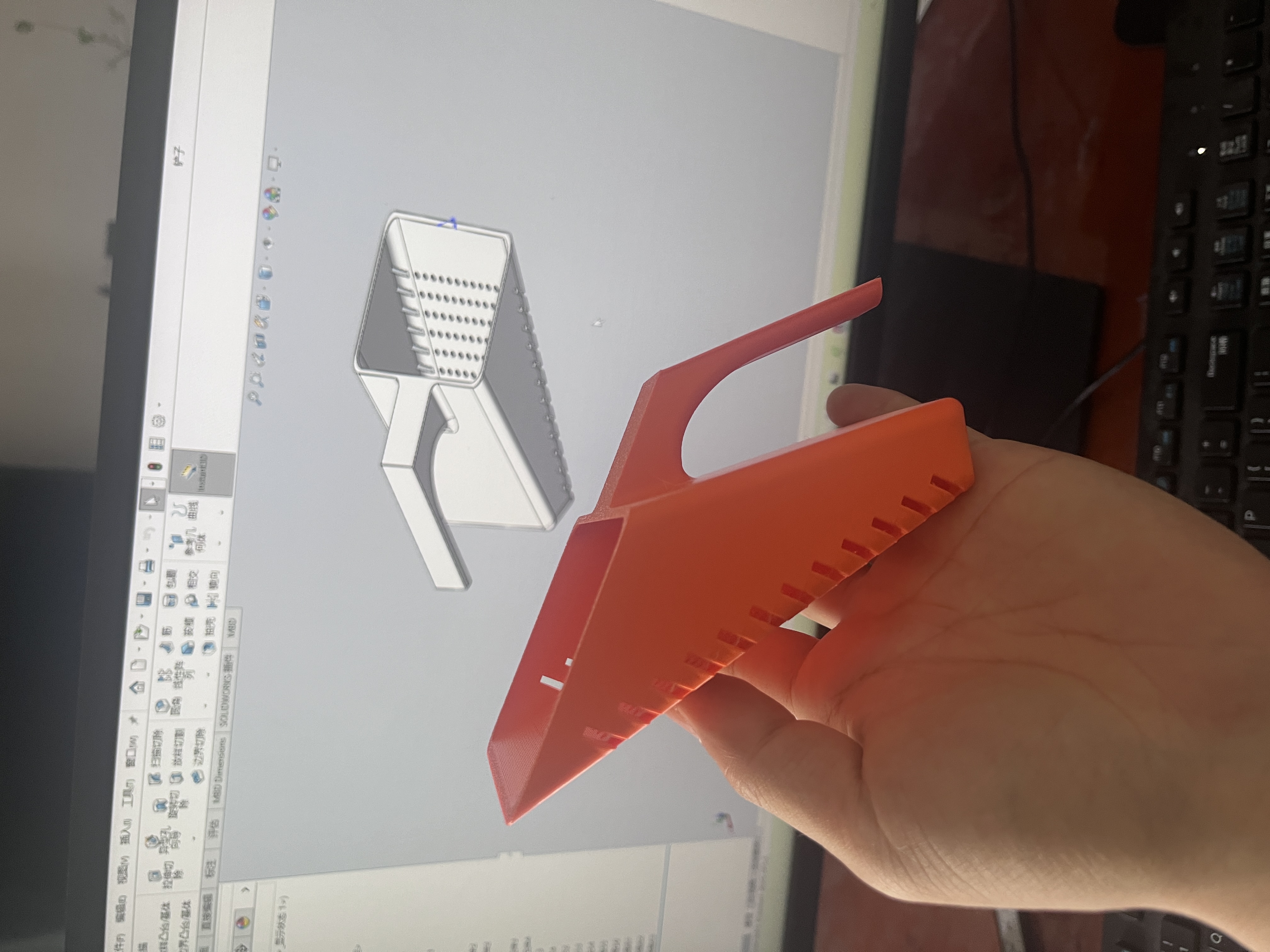 Miniatura 2 do modelo 3D 鱼缸底砂铲猫砂铲