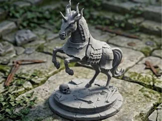 Wraithmane, the Cursed Warhorse