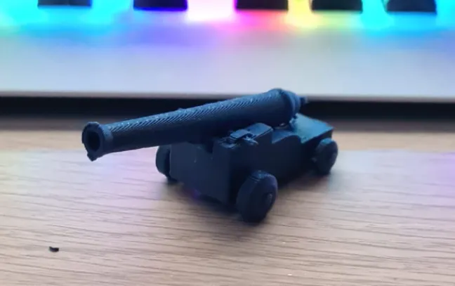 Cannon Keychain