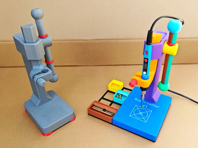 Superserter: 100% Printable Threaded Insert Press