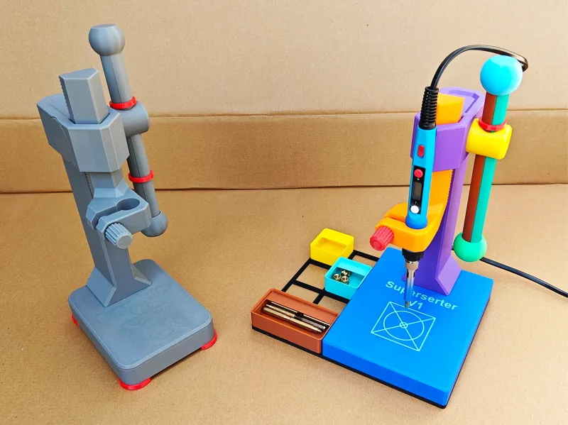 Superserter: 100% Printable Threaded Insert Press