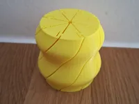0.28mm layer, 2 walls, 1% infill