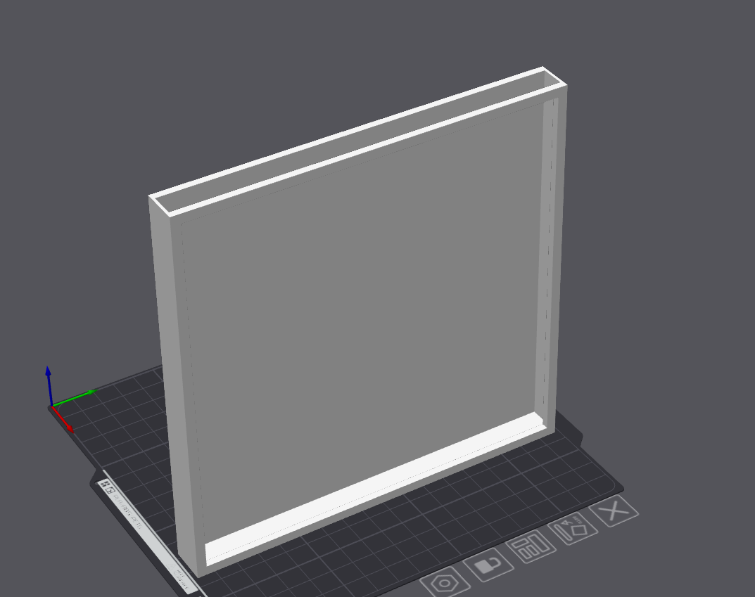 Miniatura 2 do modelo 3D 猫猫叠雕圣诞画|无需ams|带相框|自由上色