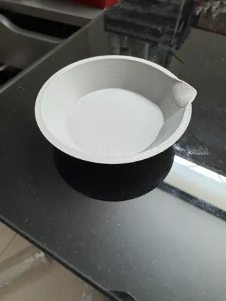 Airbrush paint mixing cup