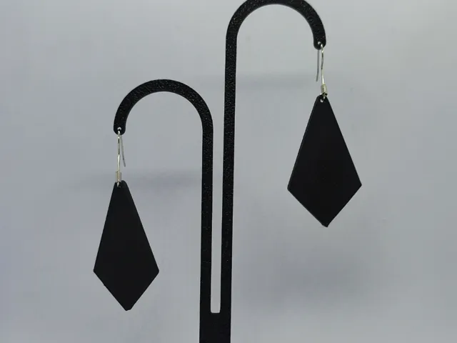 Pendientes Noir Diamante