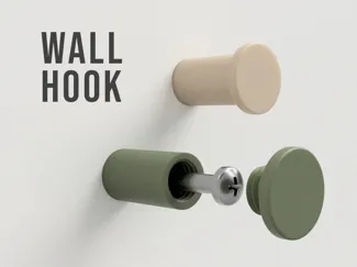 Wall Hook - Invisible Mounting