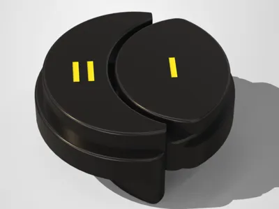 ASTRA type flush actuator button (button only)