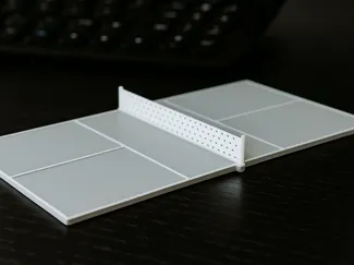 Pickleball Court Model - 1:77 Scale