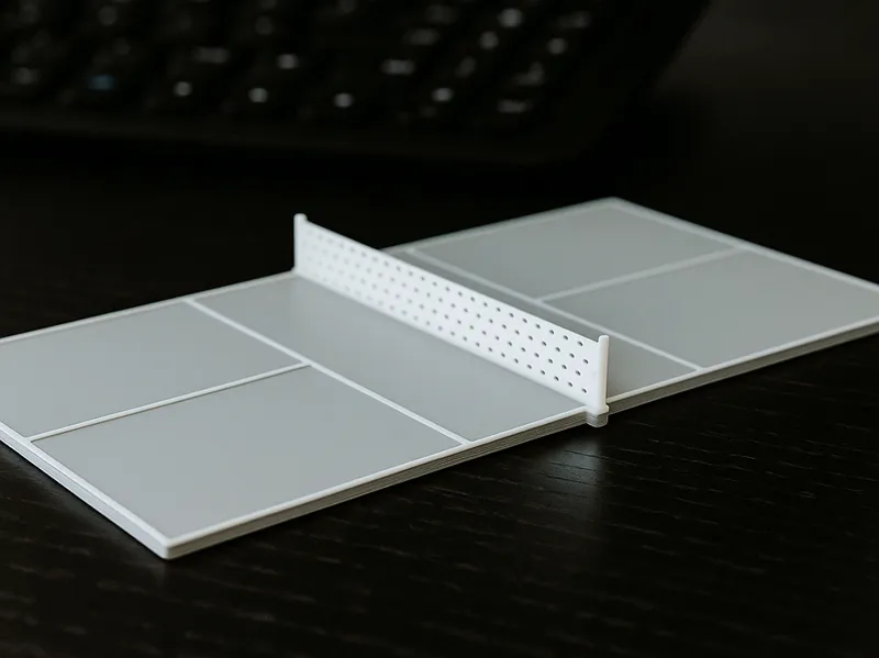 Pickleball Court Model - 1:77 Scale