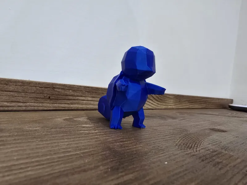 pokemon "squirtle" low poly