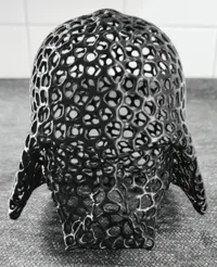 Casque de Dark Vador façon Voronoi — photo 1