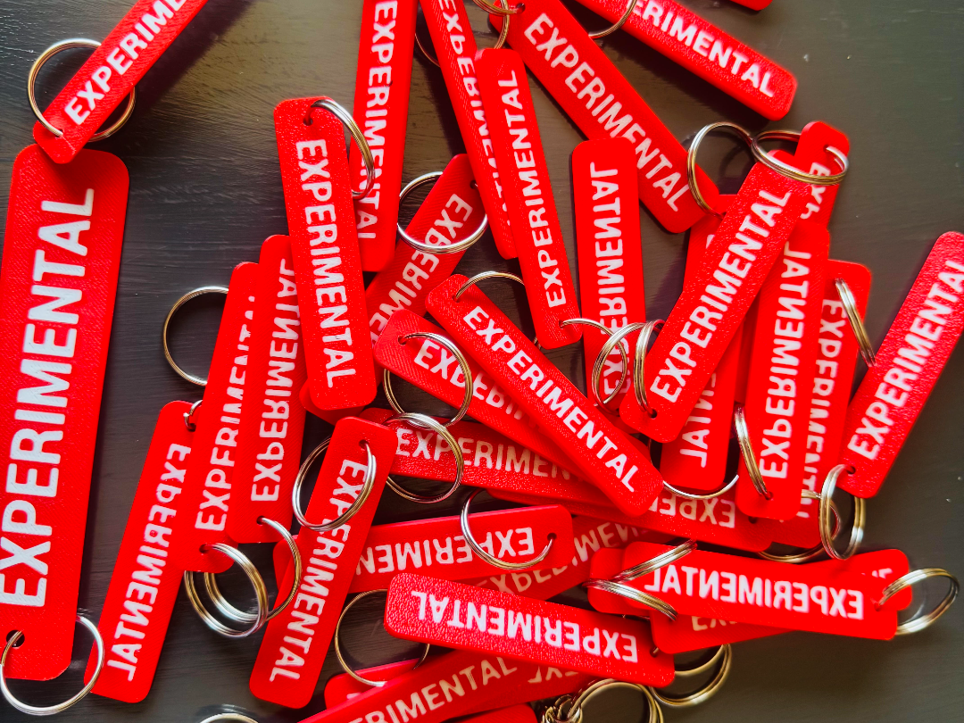 Experimental Tag - Remove Before Flight