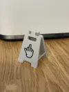 MIDDLE FINGER - 0.2mm layer, 2 walls, 15% infill