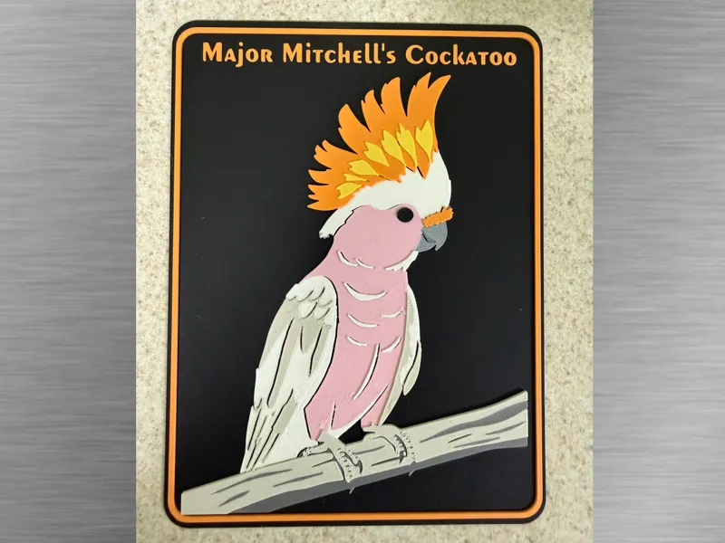 Exotic Birds-Major Mitchell's Cockatoo
