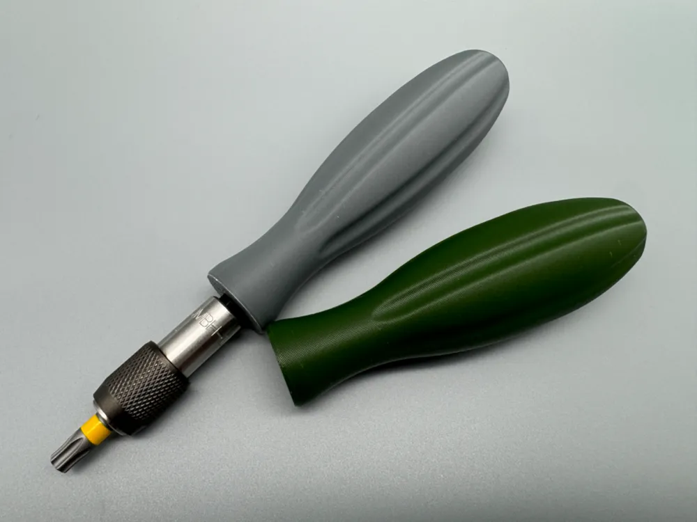 Screwdriver Handle for 1/4 Inch Bit Holder, Bit by practical3D - MakerWorld