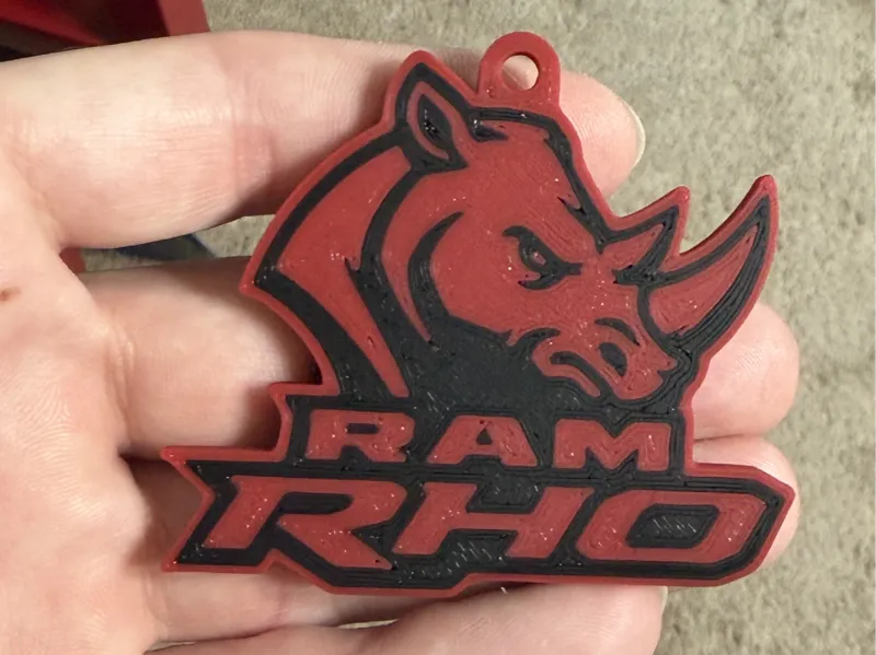 RAM RHO KEYCHAIN