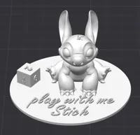 Stitch — petite figurine cadeau personnalisable — photo 5