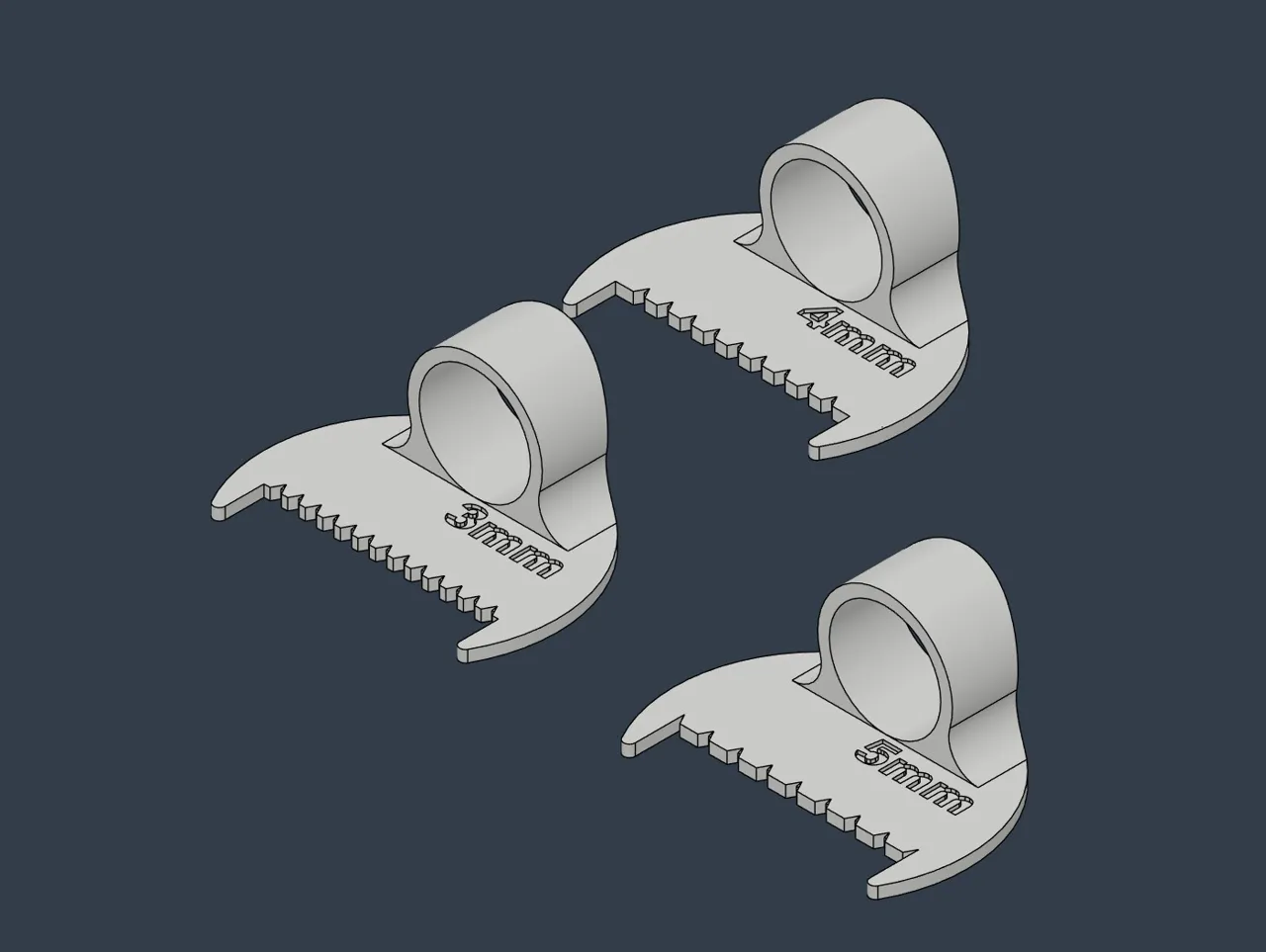 Hand Sewing Finger Guide 3mm/4mm/5mm view 4