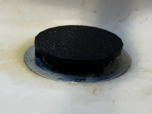 Bathroom sink drain cover