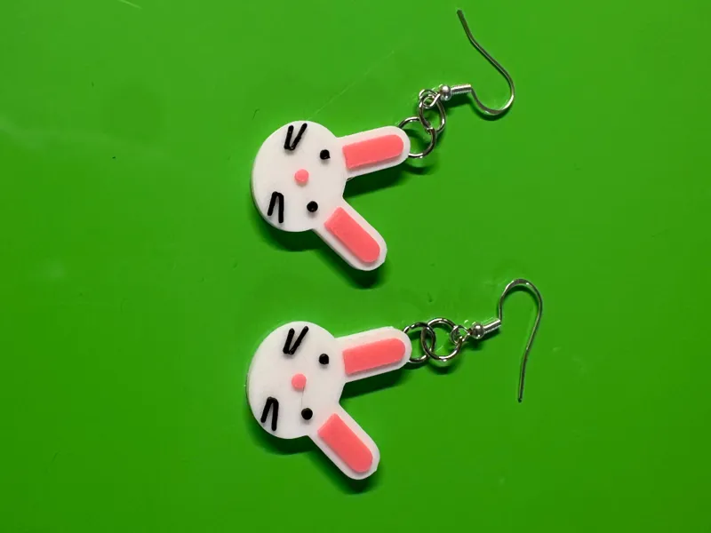 Easter Bunny Earrings
