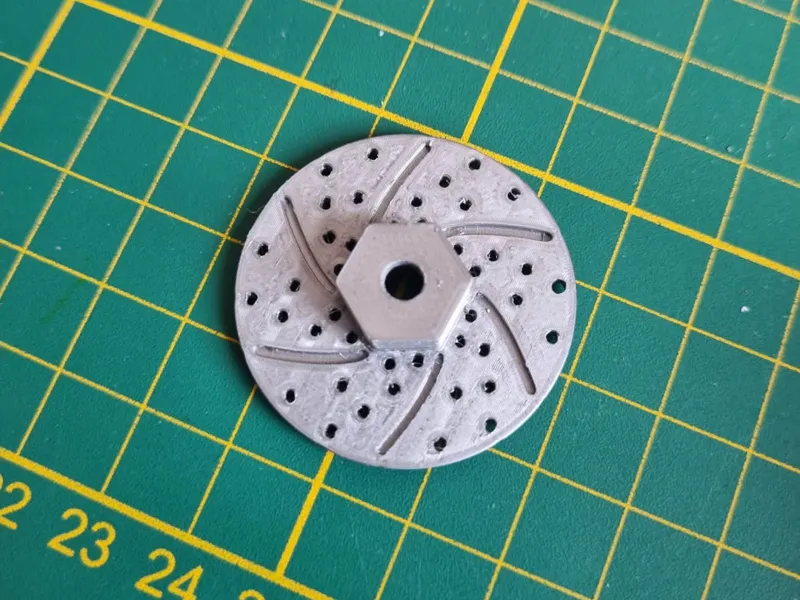 RC Brake Disc 12mm Hex Adapter 1:10 Scale