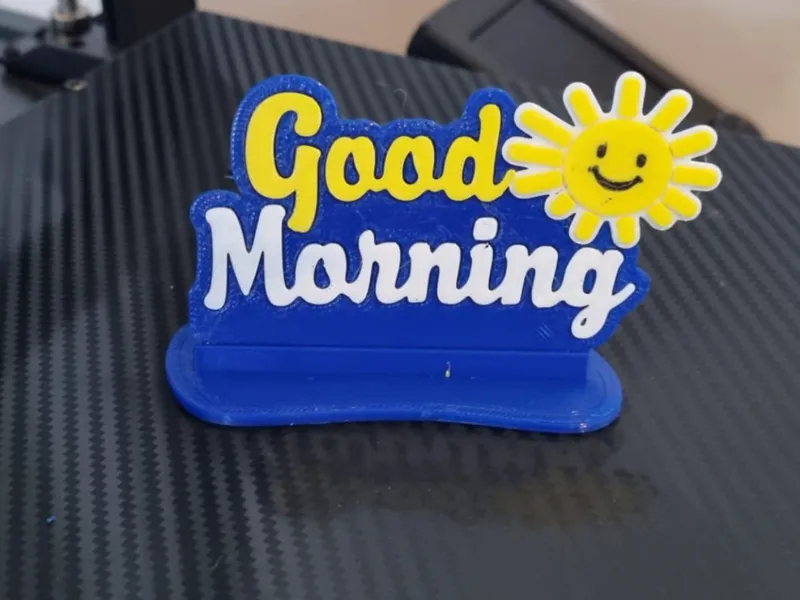 Good Morning Desk Decor | Breakfast Table