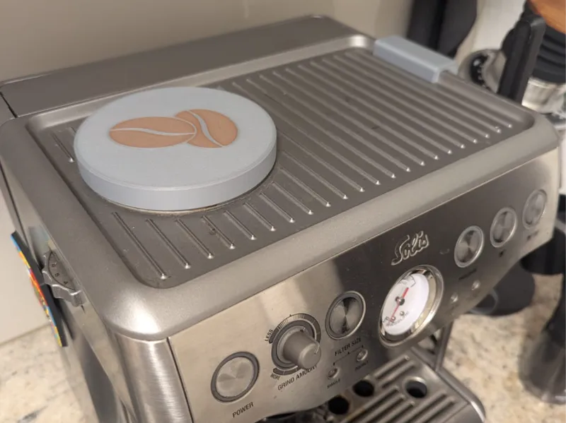Barista Express Grinder Bean Hopper Cover