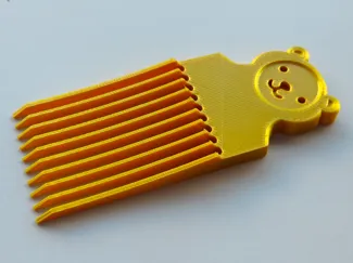 Teddy Bear Hairbrush Cleaner