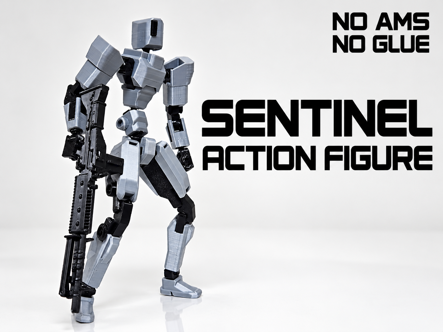 SENTINEL Action Figure - Easy Assembly No Support - 1