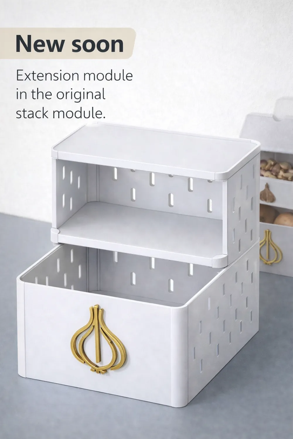 Modular Onion & Garlic Storage - IKEA Inspired - Free 3D Print Model ...