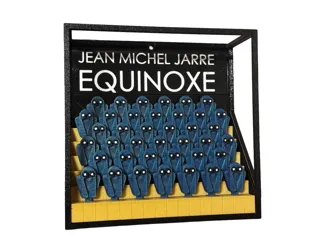 Jean-Michel Jarre - Equinoxe Album Cover Diorama