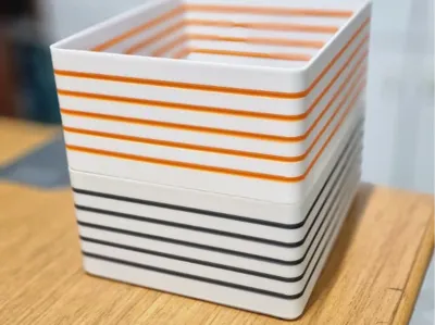 Stackable containers 220x180x90mm