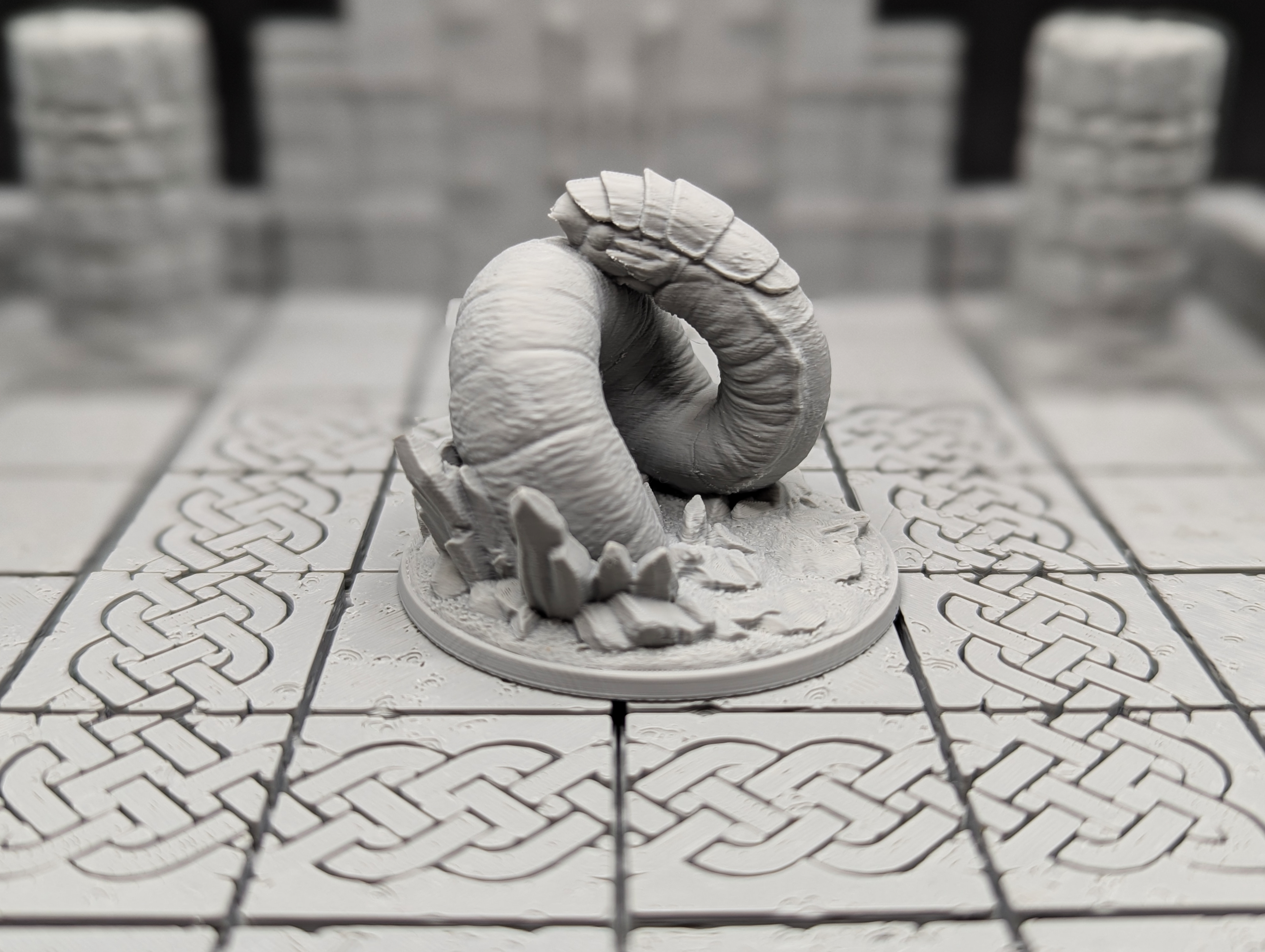 Slatescale Worms (supportless creature pack)  — 11