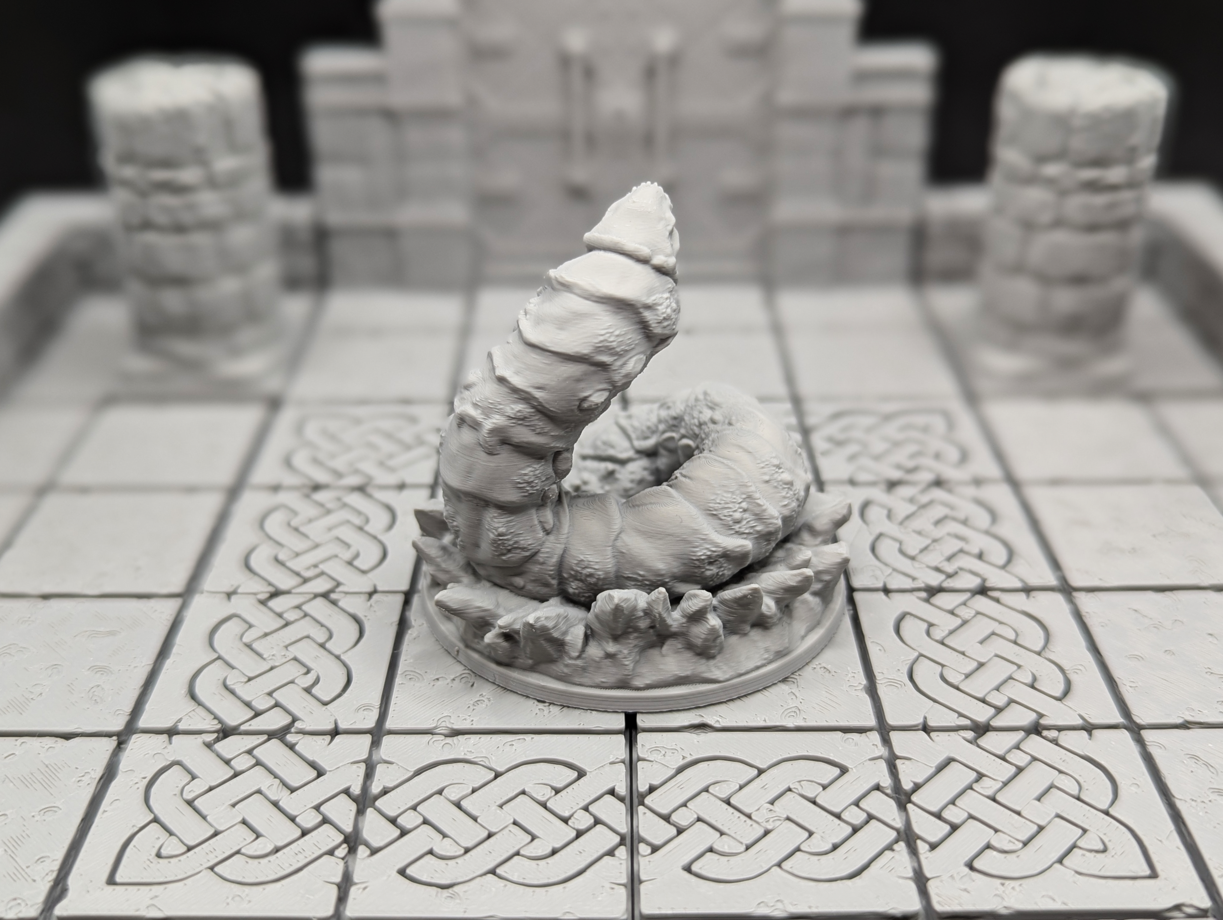 Slatescale Worms (supportless creature pack)  — 14