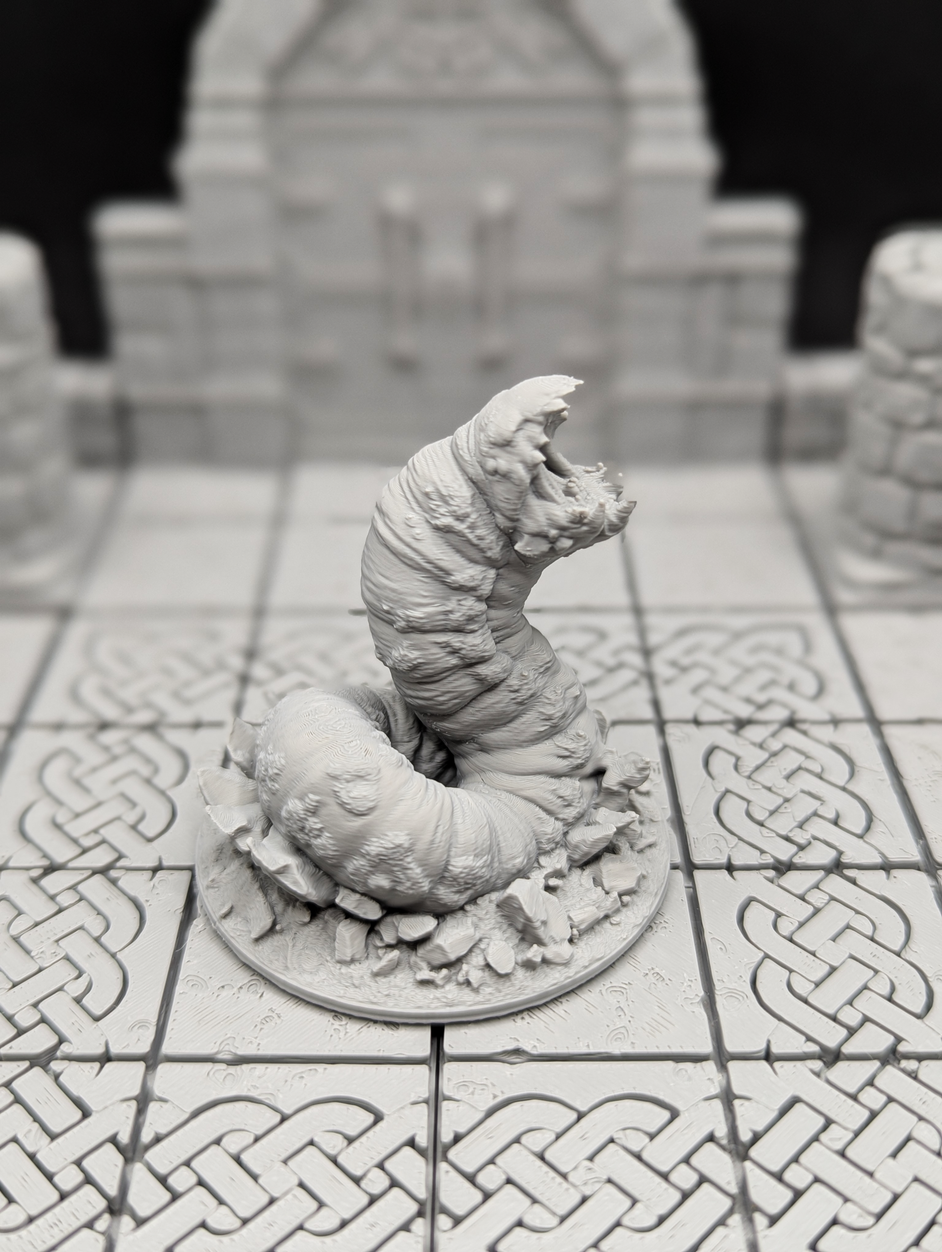 Slatescale Worms (supportless creature pack)  — 5