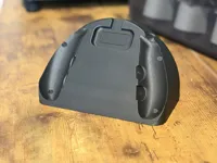 Less filament, infill and printing time