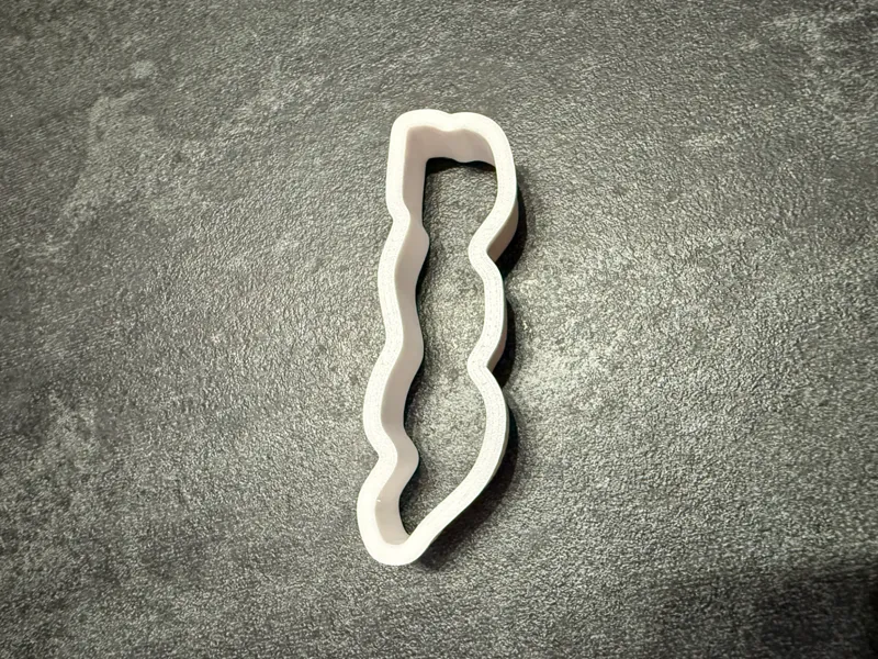 Mamma mia wave cookie cutter